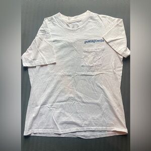 Patagonia White Men's Short Sleeve Tee